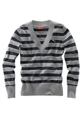 Puma Pullover NEU Damen Pulli  Gr.XS,S,M,L,XL Weiß,Grau - Bild 1 von 4