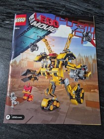 100% Complete LEGO The LEGO Movie 70814 Emmet's Construct-O-Mech W/instructions