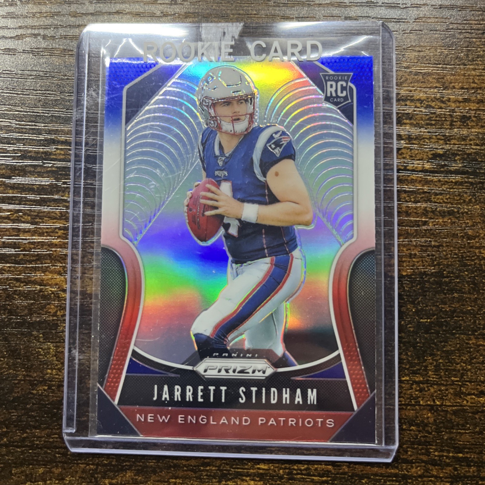 2019 Jarrett Stidham ROOKIE RC Panini Prizm #308 Red White & Blue Prizm