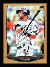 2013 Bowman #36 Alex Rios Gold Chicago White Sox