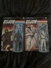 Gi Joe Classified Snake Eyes and Storm Shadow Retro Card Lot of 2 Brand New READ