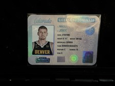 2023 Panini Contenders License to Dominate Nikola Jokić #11