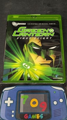 Green Lantern: First Flight (Blu-ray, 2009) Green Case