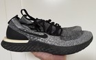 Nike Epic React Flyknit 2 Men’s Size 12 Running Shoes Gray Black Oreo No Box