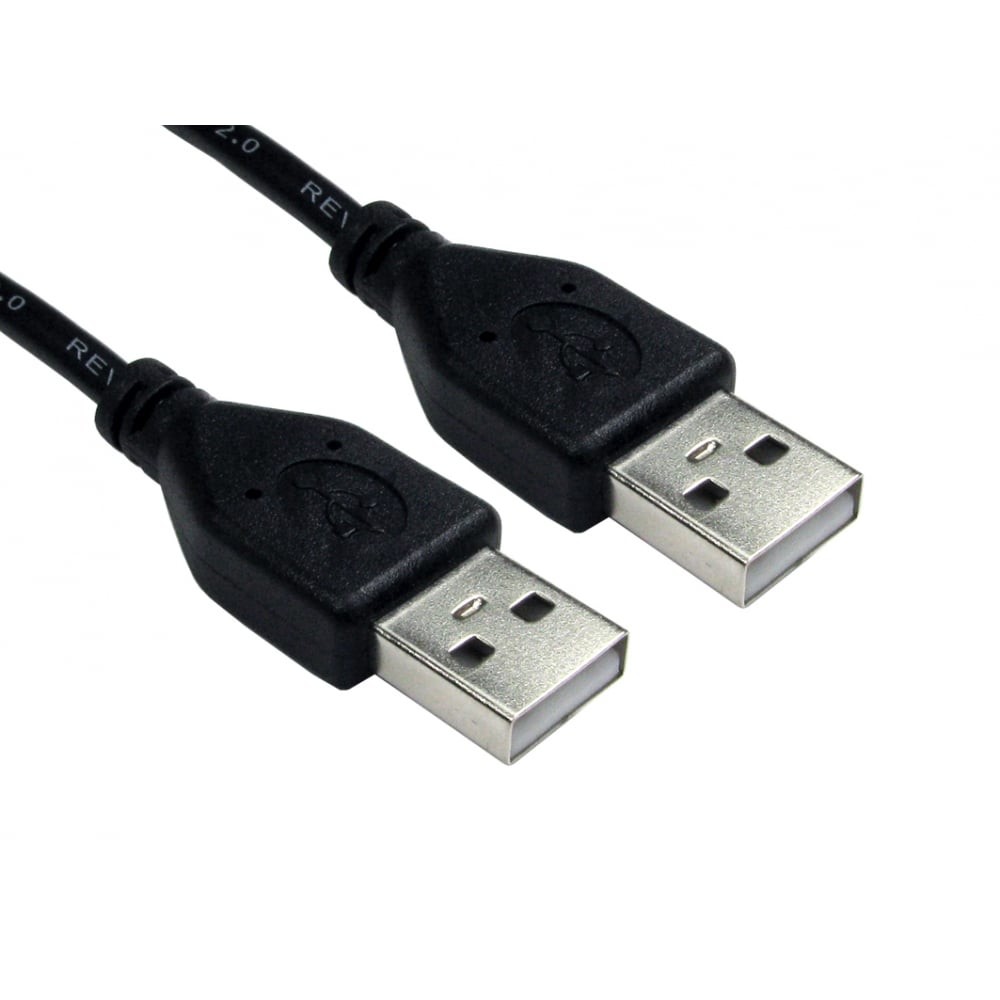 Cables Direct 1.8m USB 2.0 Type A M to Type A M Data Cable
