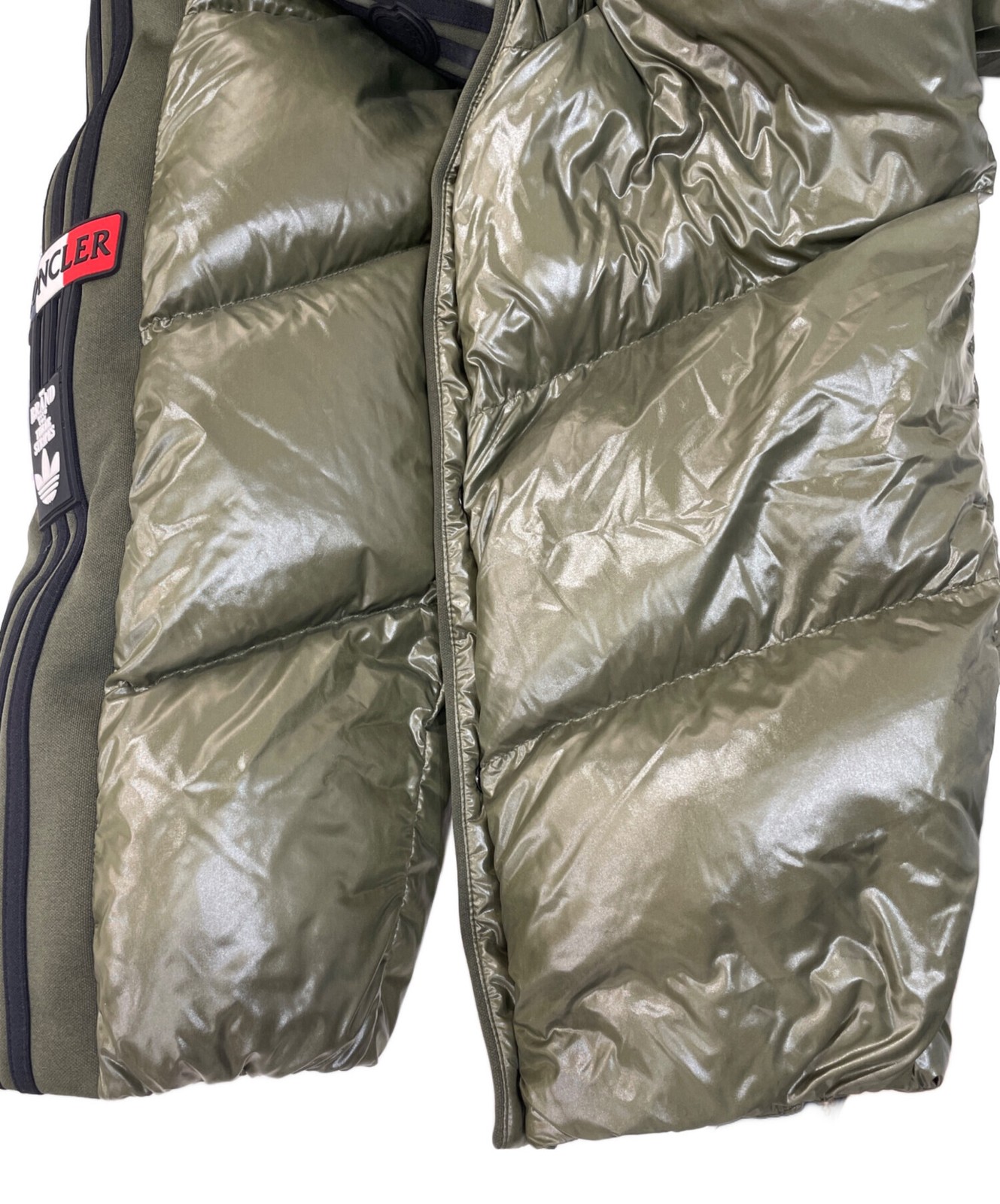 MONCLER/adidas BEISER DOWN JACKET Olive Size: 1 thumbnail 5