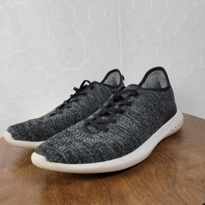 Peter Millar Hyperlight Glide Sneakers Size 10.5 Black Laced Lightweight Comfort