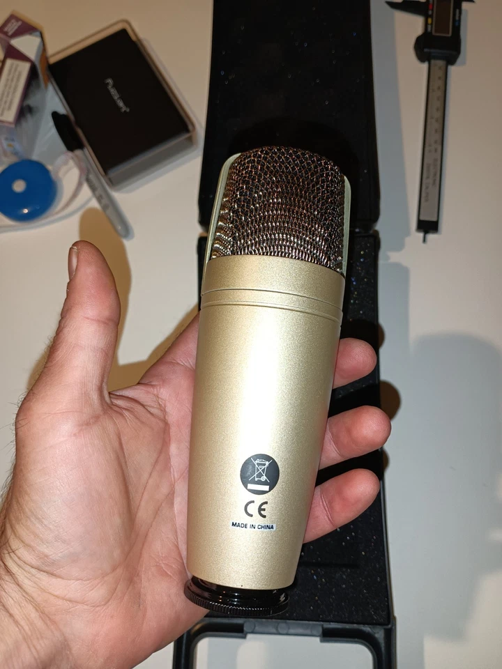 Micrófono condensador de estudio Behringer C-1 - USADO EXCELENTE - ENVÍO GRATUITO Foto 4 de 4