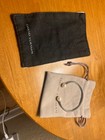 David Yurman  Solari 9mm Pearl Bead & Diamond Cuff Bracelet Silver S