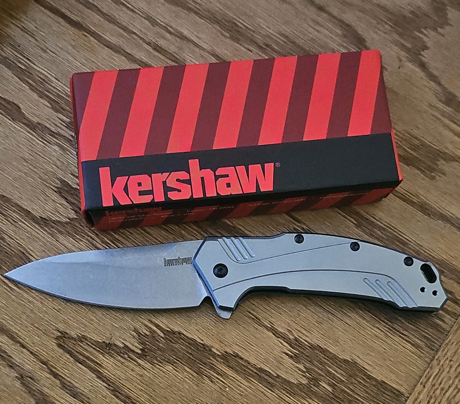 Aluminum Stainless Drop Point Plain Manual Gra&hellip;
