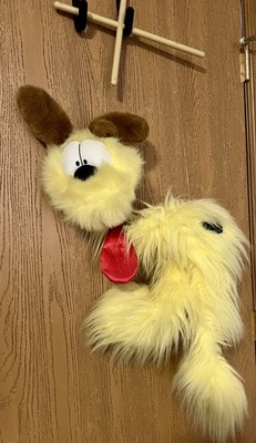 Vintage Plush Creations Garfields Odie Marionette String Puppet 28'' 1987, RARE