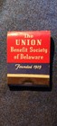 THE UNION ...DELAWARE..1970S...UNSTRUCK MATCHES — photo 1