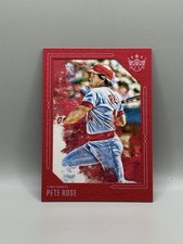 Pete Rose 2020 Diamond Kings Baseball Red Frame Card #82 NM A3