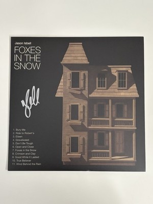 Jason Isbell Foxes In The Snow LP Metallic Gold Vinyl Signed