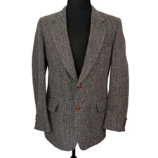 Harris Tweed Made in the USA Wool Blazer - Men's Size 42