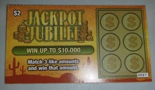 Gag Gift Jackpot Jubilee Lottery Ticket