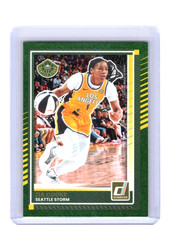 2025 Panini Donruss WNBA Zia Cooke #69 Green Sparkle