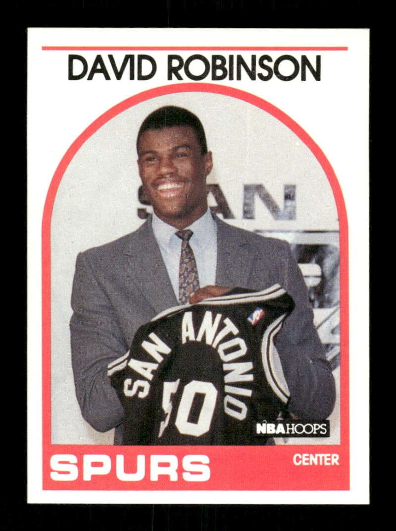 1989-90 NBA Hoops series 1 #138 David Robinson  RC NM  TZ1 BXCP67
