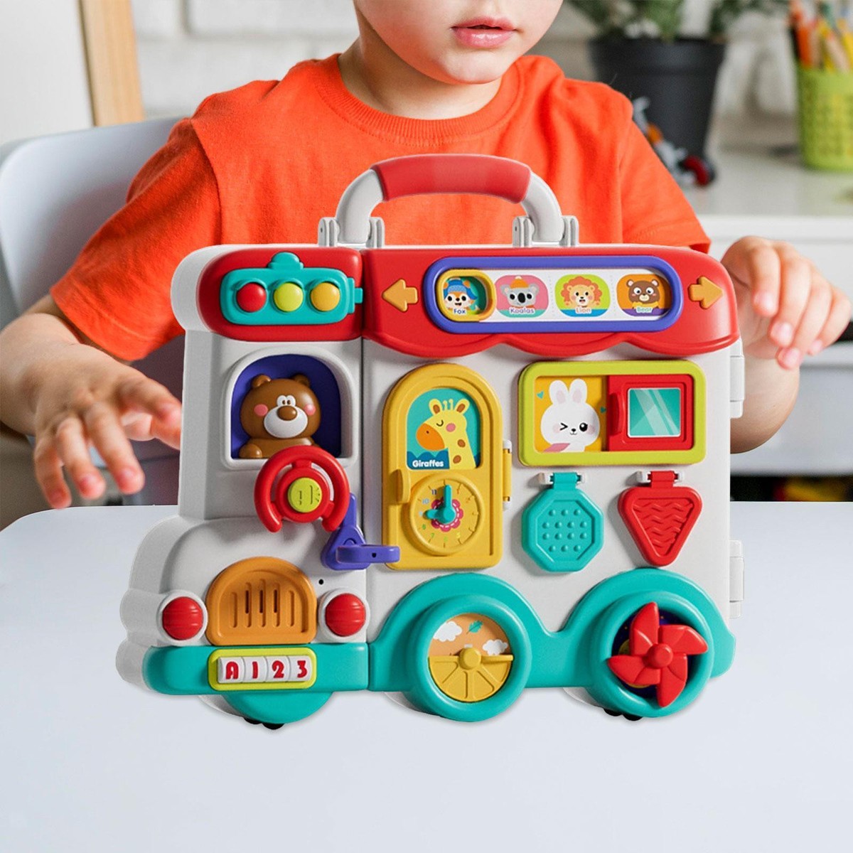 Toddlers Busy Board Sensory Toy Cognitive Development Educational