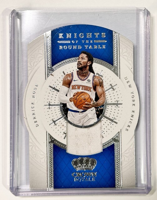 2021-22 Panini Crown Royale Knights of the Round Table Jerseys Derrick Rose