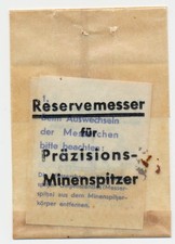 RZADKOŚĆ! 4 noże rezerwowe do starych precyzyjnych rozdrabniaczy FEDRA - lata 1950-te!