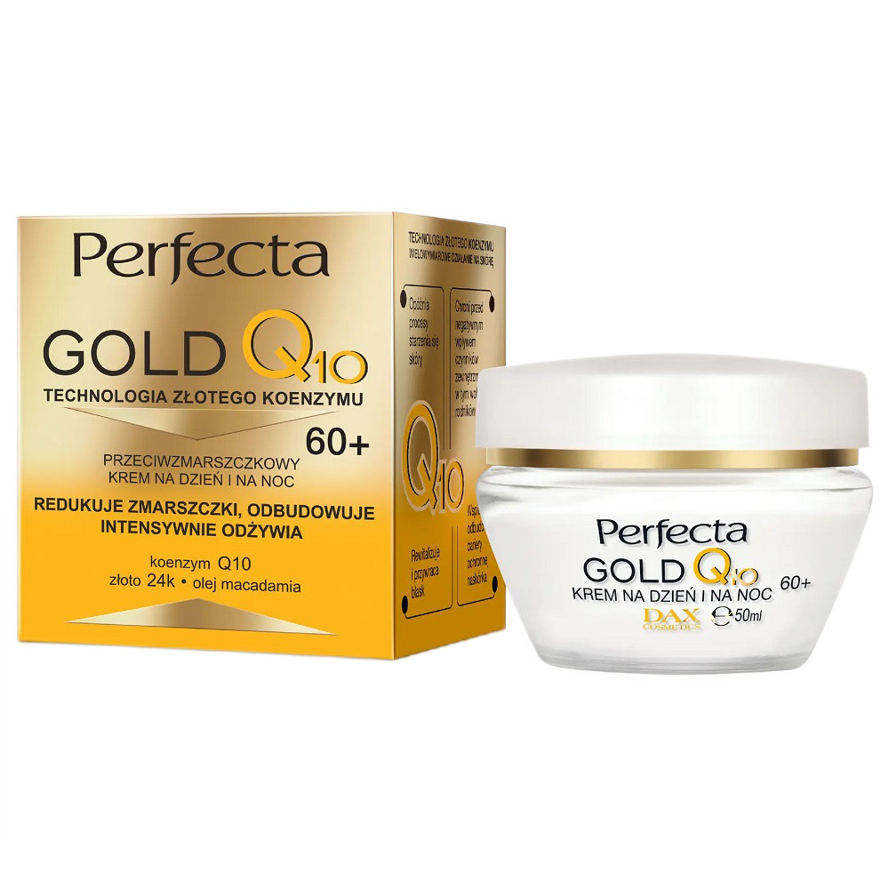 5900525086419 Perfecta Gold Q10 пшецивзмаршковский крем на дзень и на ночь 60+ 5