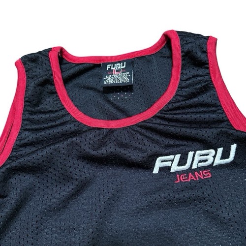FUBU Jeans Mesh YOUTH Jersey Sz S (8-10) - Picture 2 of 7