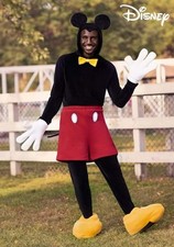 Deluxe Disney Mickey Mouse Costume for Adults SIZE L Used 
