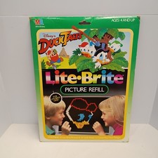 Lite Brite Picture Refill Disney Ducktales Vintage Sealed