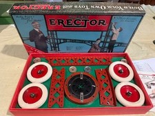 1927/30 AC Gilbert Erector Set Type A with manual