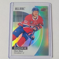 2023-24 Upper Deck Allure - Rookies Owen Beck #148 (RC)