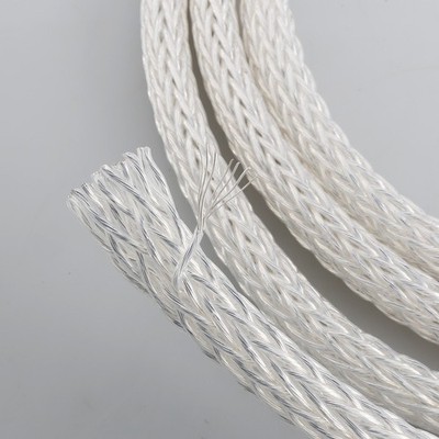 1M 24 Strands 12AG 8N OCC Pure Copper Silver Plated Bulk Cable HiFi Speaker Wire