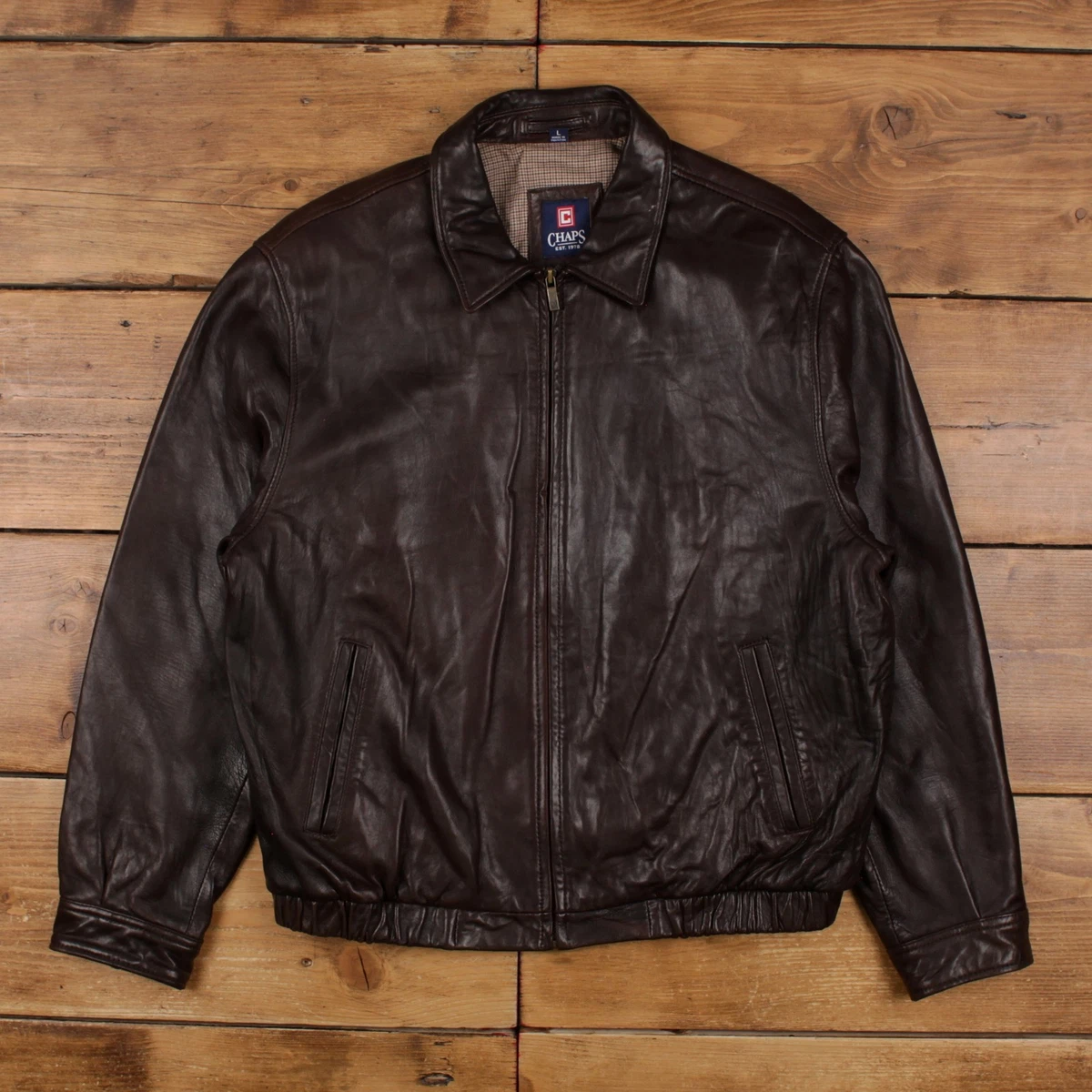 Chaps Leather Jacket products for sale | eBay