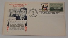 President Ronald Reagan Inauguration Day January 20 1981 Washington DC