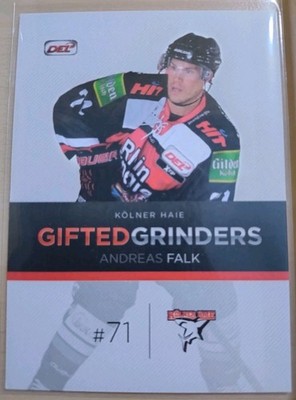 Andreas Falk Gifted Grinders - Kölner Haie - DEL Playercard 2014-15