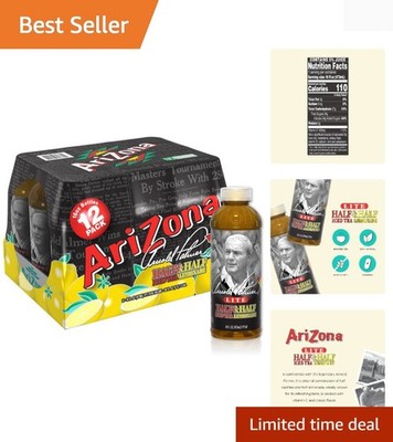 Refreshing  Brewed Arnold Palmer Tea 16 Oz Bottles | 12-Pack Delight