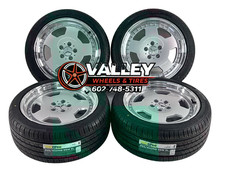 18 Stggd Monoblock Rimstires 5x112 Aero Silver 3 5x112mm W 225 255 Tires Beadl