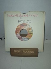 PATTI JO: make me believe in you / keep me warm WAND issue  Single 45 RPM