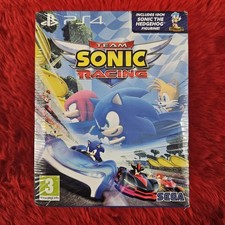 ps4 TEAM SONIC RACING Special Edition + FIGURINE NEW & Sealed REGION FREE PAL UK