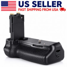 Vertical Battery Grip for Canon EOS 70D 80D 90D - BG-E14 Replacement Holder