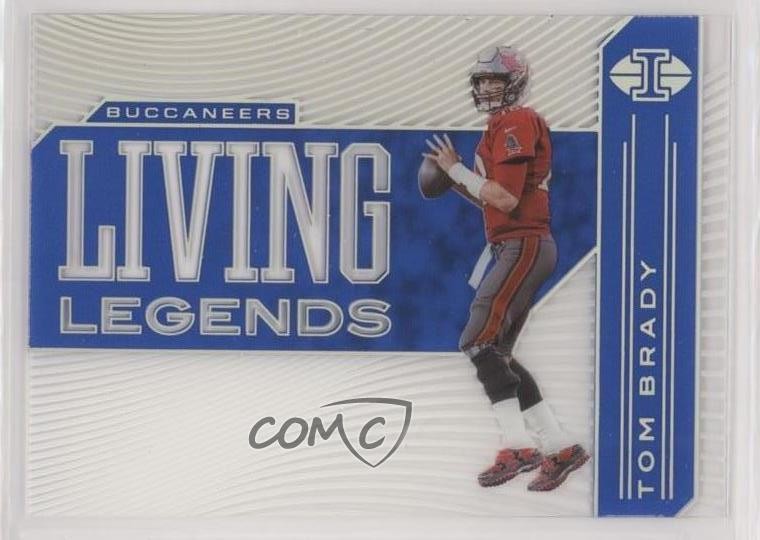 2020 Panini Illusions Living Legends Sapphire Tom Brady #LL1 r7d