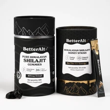 BetterAlt Ultimate Power Up Duo | Shilajit Gummies + Shilajit Honey Sticks