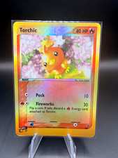 Torchic Black Star Promo 008 Vintage Reverse Holo EX Ruby & Sapphire 2003 