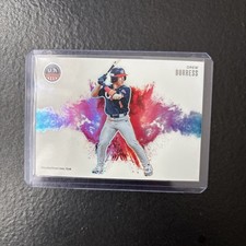 2026 Panini Prizm Stars & Stripes Baseball Drew Burress Color Blast #3