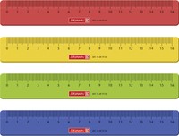 Lineal 16Cm Plastik 1 StüCk, Farbig Transparent (4) Keine Auswahl MöGlich ...
