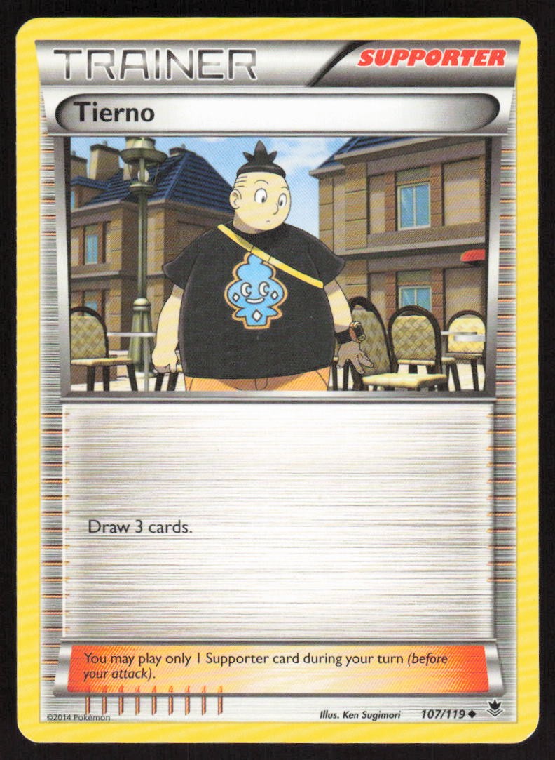 Pokemon Tierno Uncommon 107/119 XY - Phantom Forces LP