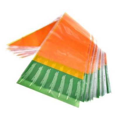 Ostern Weihnachten Karotte gemustert Kegelform Leckerlibeutel Dreieck Goody4771