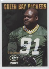 2002 Green Bay Packers Police Joe Johnson #19 0a2