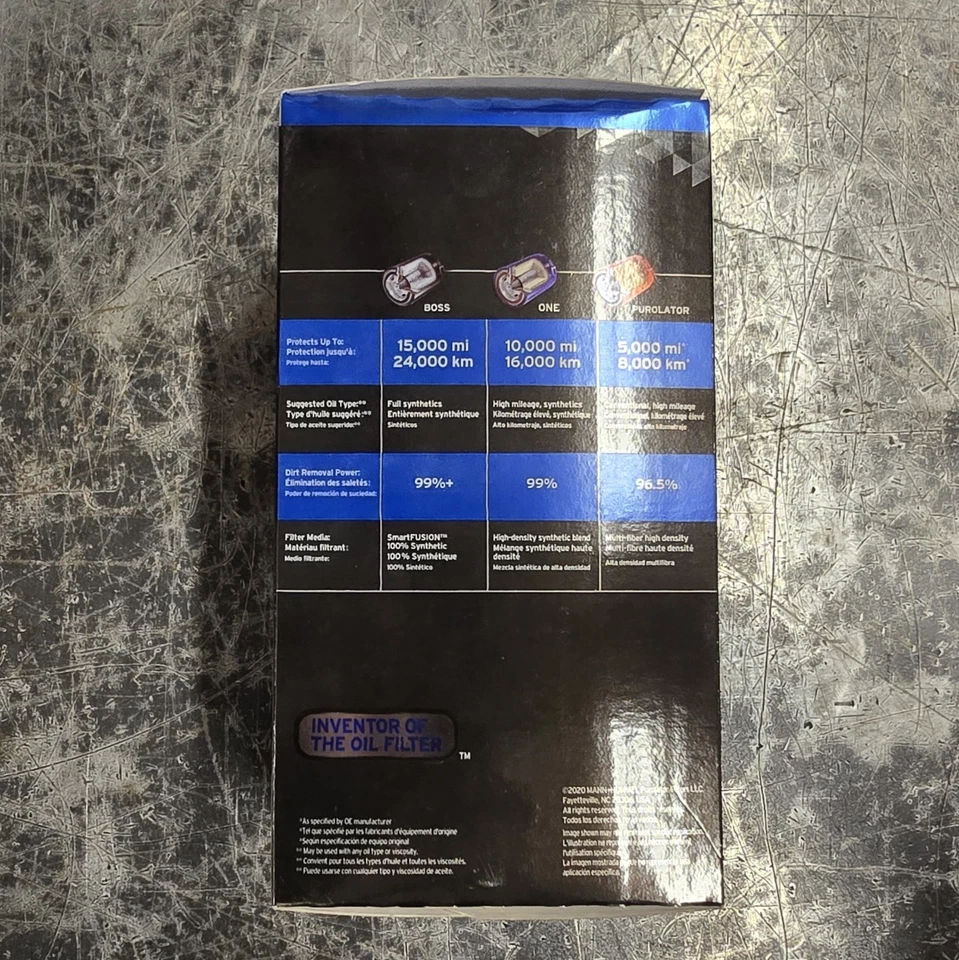 Filtro de aceite giratorio Purolator PBL46128 PurolatorBOSS - Paquete de 2 Foto 2 de 4