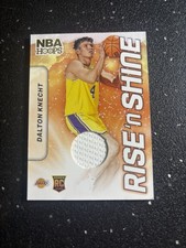 2024 Panini NBA Hoops Rise N Shine Jersey #RSM-DKL Dalton Knecht Rookie RC Patch